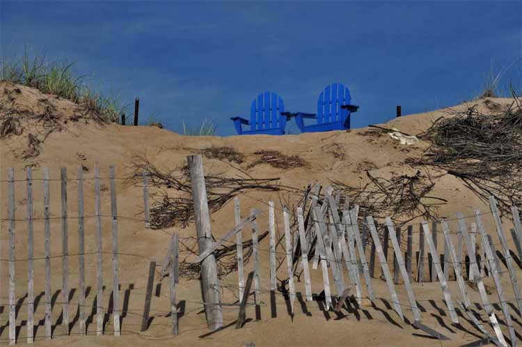 beach scene